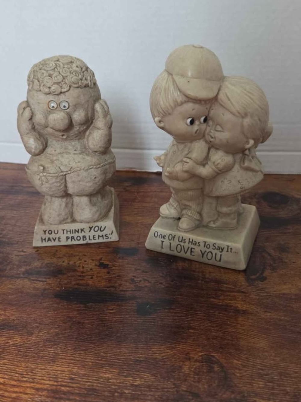 vintage W & R Berrie Co. Sillisculpt figurine from 1971/vintage 1970s novelty
